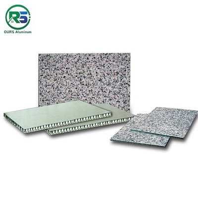 Interior Aluminum Honeycomb Panel Facade Wall Ceiling Cladding Decorative Marble Grain
