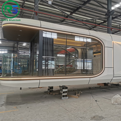 Solid Rural Construction Alcoa Aluminium Home Space Capsule