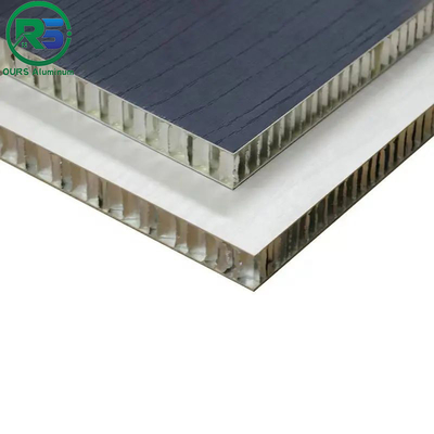 Smoke - Proof Corrugated Aluminum Wall Panels Thickness 20mm