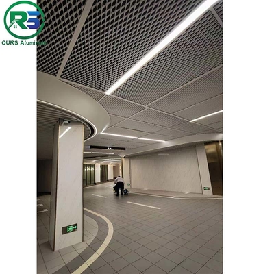 Fireproof Corrugated Aluminum Wall Panels And Aluminum Alloy Curtain Wall Thickness 20MM