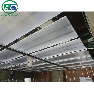 Fireproof Corrugated Aluminum Wall Panels And Aluminum Alloy Curtain Wall Thickness 20MM