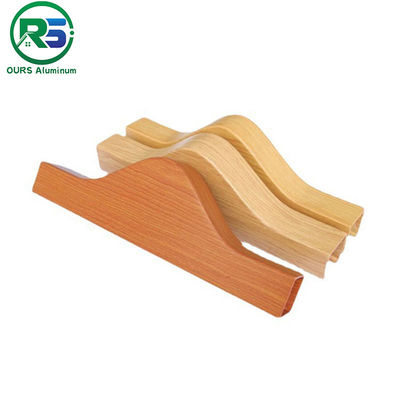 Environmental Friendly Linear Suspended Metal Ceiling 0.9mm White Aluminum Ceiling